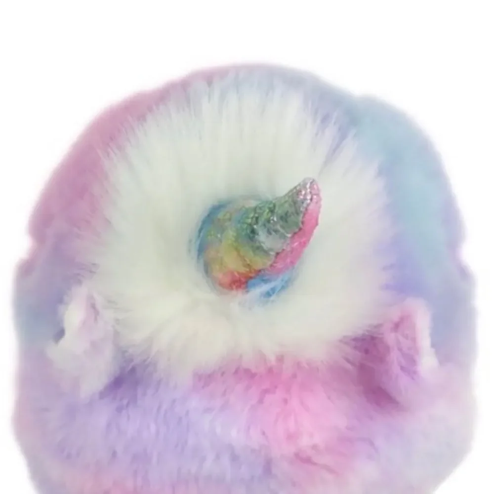 NWT Wonder Nation Sz 11-12 Big Girl's Unicorn Scuff Pink,Lilac,Blue Slippers New